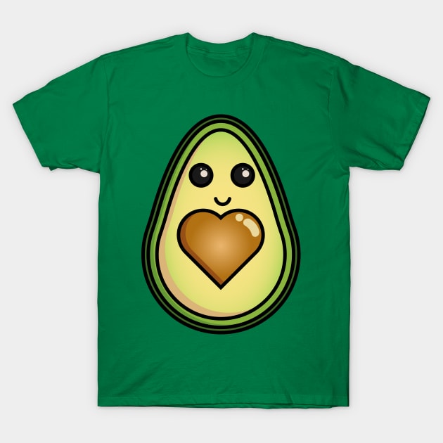 Avocado Love T-Shirt by RhinoTheWrecker